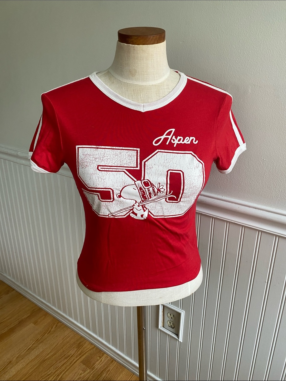 Peanuts Red Graphic Tee